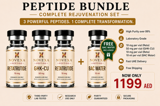 2x Retatrutide + GHK-CU Bundle | FREE BAC Water