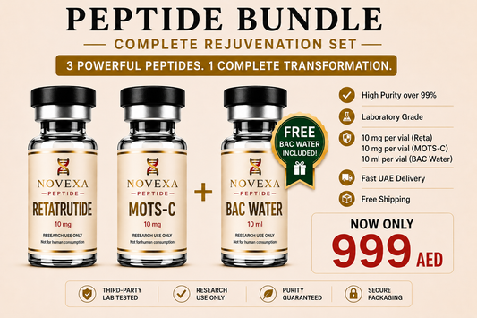 Retatrutide + MOTS-C Bundle | FREE BAC Water